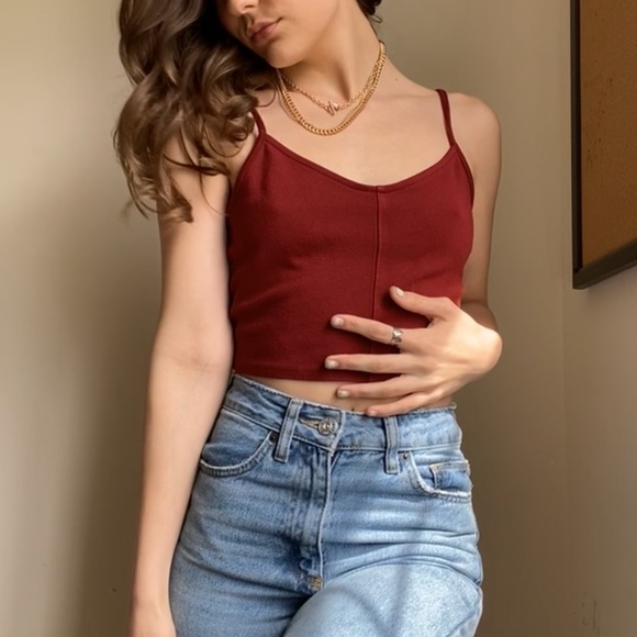 Forever 21 Red Cropped Tank ❤️⚡️ - Picture 4 of 5
